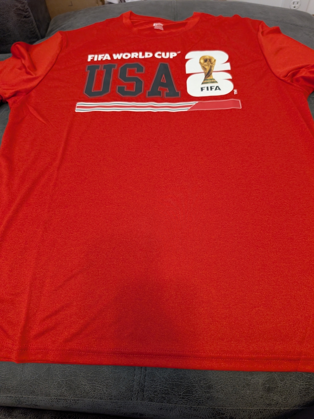 USA FIFA 2026 World Cup Red Tee